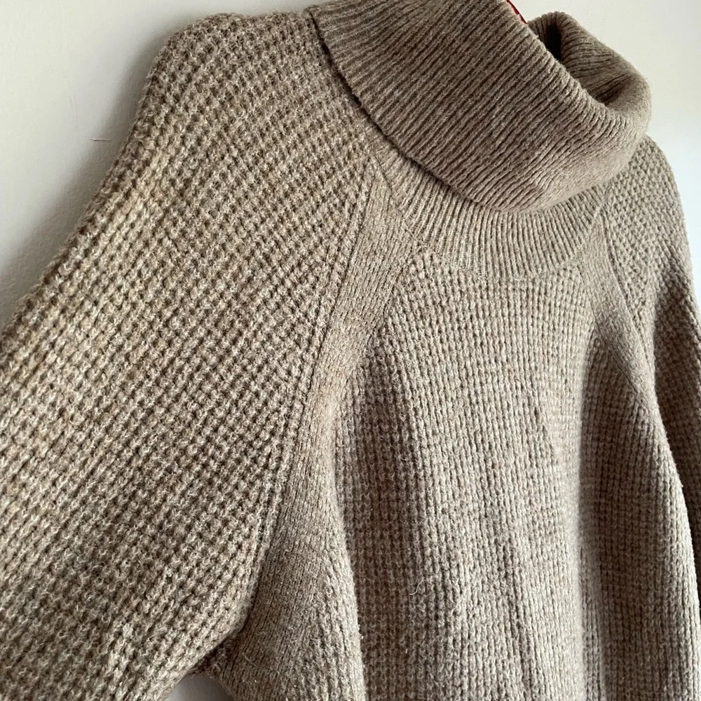 LOFT Cowl Neck Tunic Sweater Size L - Picture 2 of 6
